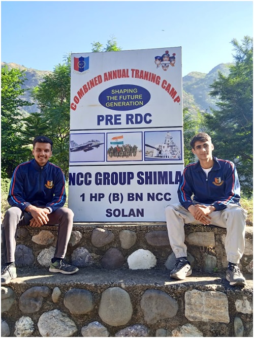 Himanshu Dogra and Shaurya went for Pre-RDC Camp at Kotla, Sirmour